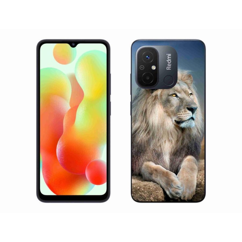 Gél tok mmCase a Xiaomi Redmi 12C-hez - Lion 1