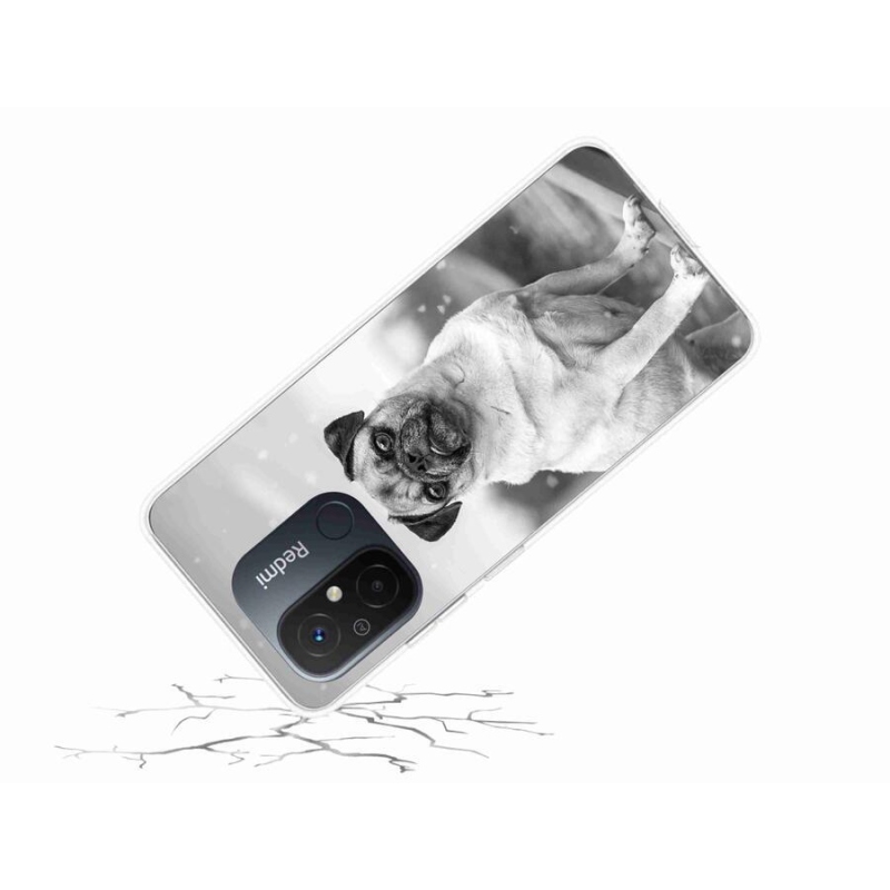 Gél tok mmCase a Xiaomi Redmi 12C-hez - mopsz