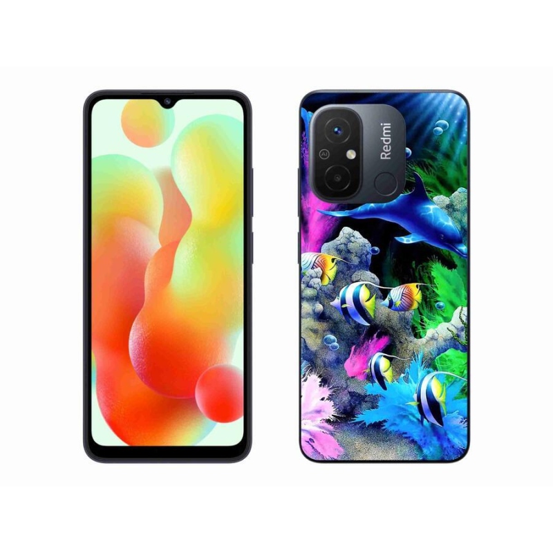 Gél tok mmCase a Xiaomi Redmi 12C-hez - tengeri világ