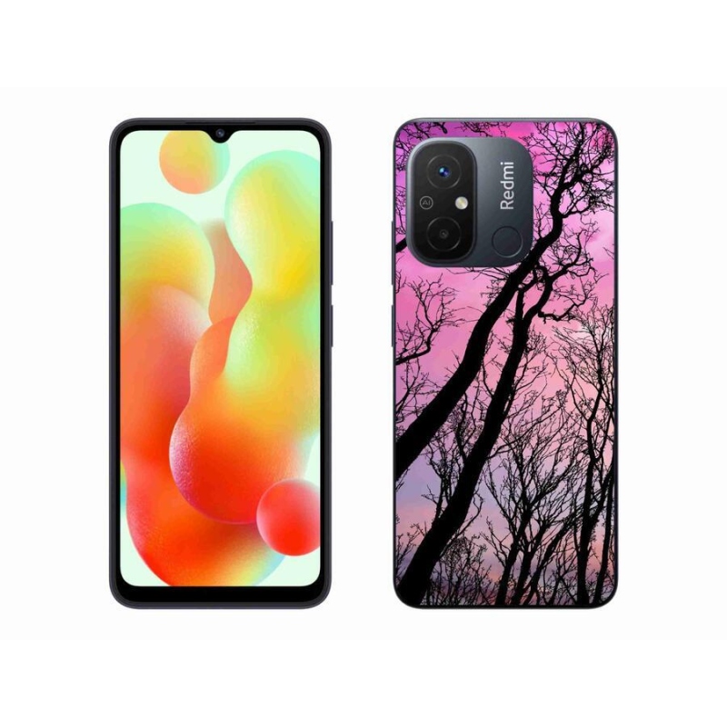 Gél tok mmCase a Xiaomi Redmi 12C számára - kidőlt fák