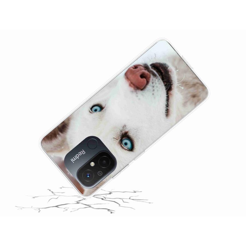 Gél tok mmCase a Xiaomi Redmi 12C-hez - kutyaszemmel nézve