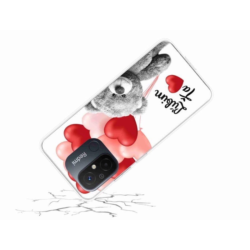 Gél tok mmCase a Xiaomi Redmi 12C-hez - I love you en
