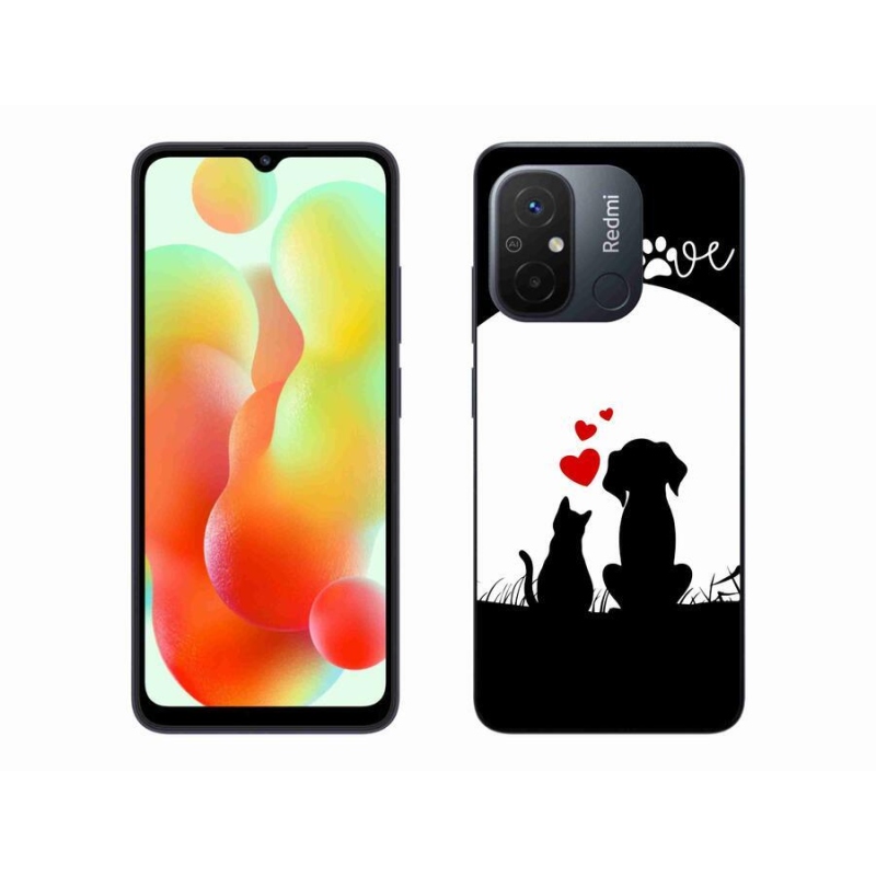 Gél tok mmCase a Xiaomi Redmi 12C-hez - állati szeretet