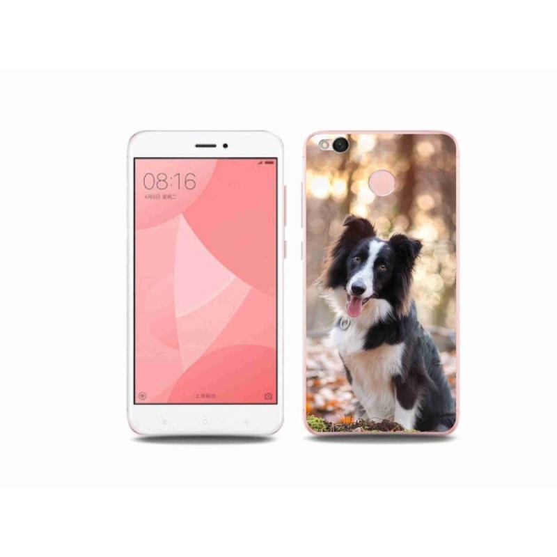Gél tok mmCase a Xiaomi Redmi 4X-hez - border colie 1