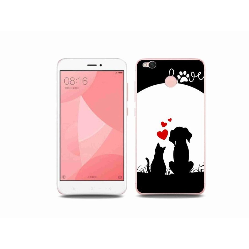 Gél tok mmCase a Xiaomi Redmi 4X-hez - állati szeretet