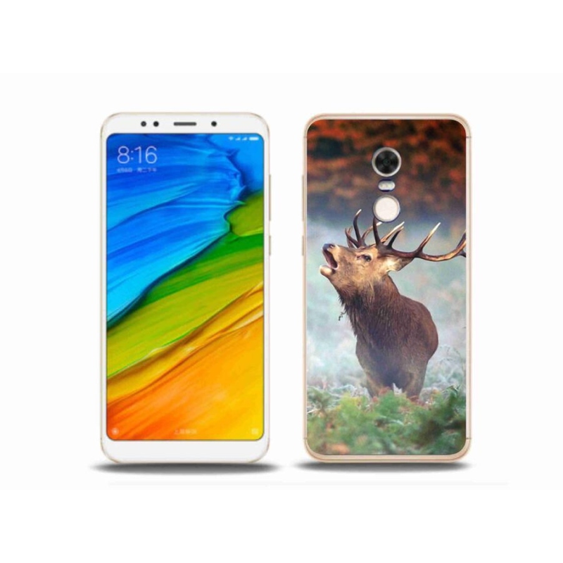 Gél tok mmCase a Xiaomi Redmi 5 Plus számára - szarvas 2