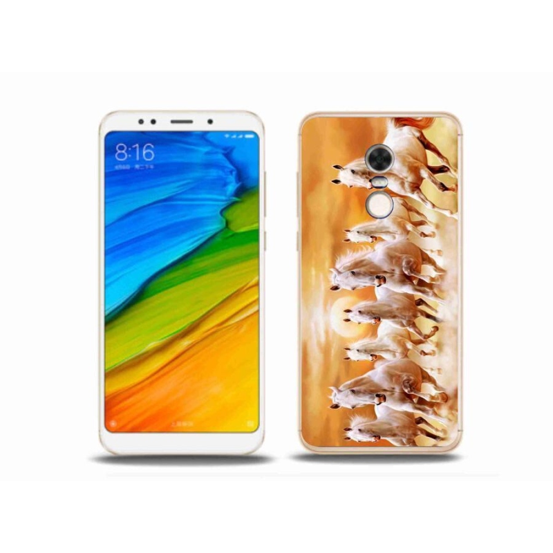 Gél tok mmCase a Xiaomi Redmi 5 Plus-hoz - lovak 2