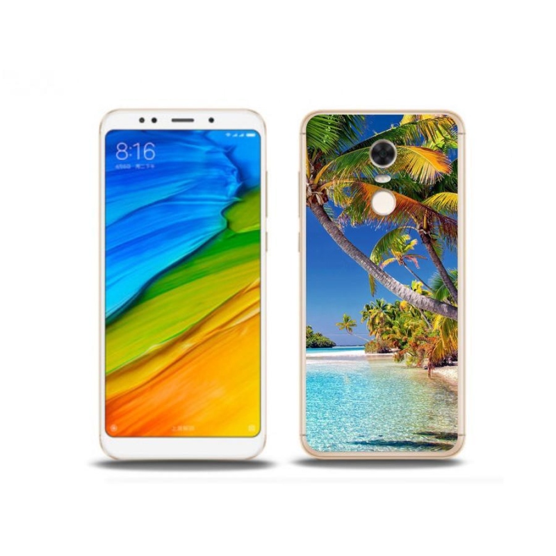 Gél tok mmCase a Xiaomi Redmi 5 Plus számára - tengerparton