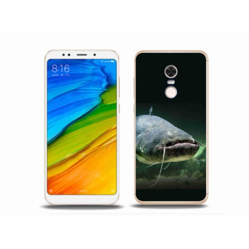 Gél tok mmCase a Xiaomi Redmi 5 Plus-hoz - harcsa