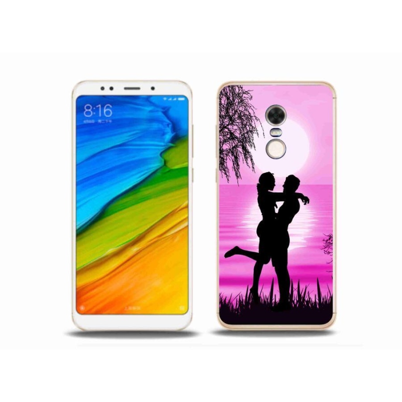 Gél tok mmCase a Xiaomi Redmi 5 Plus számára - naplemente