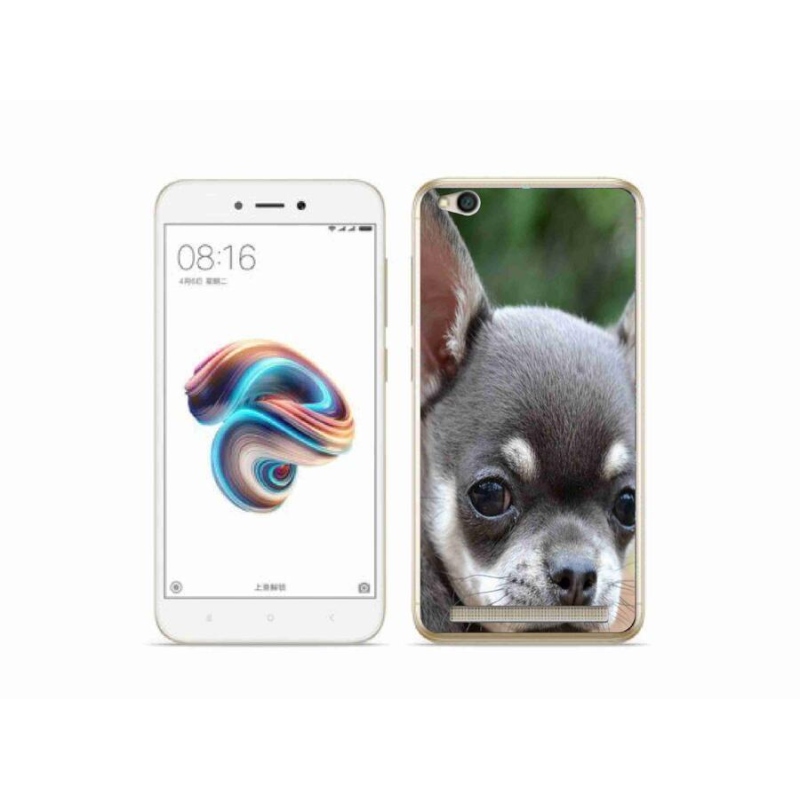 Gél tok mmCase a Xiaomi Redmi 5A számára - chihuahua