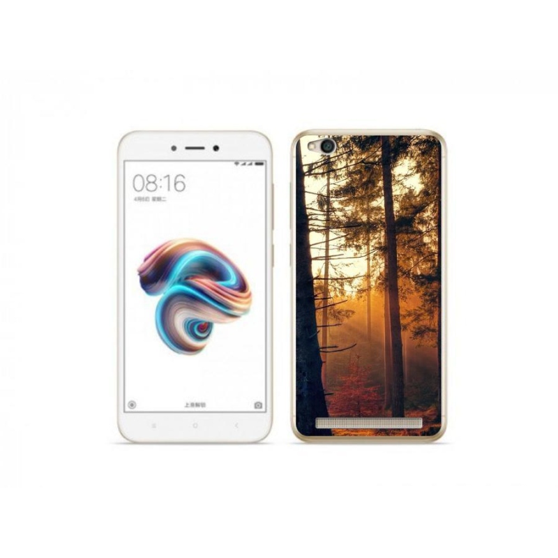 Gél tok mmCase a Xiaomi Redmi 5A számára - erdő