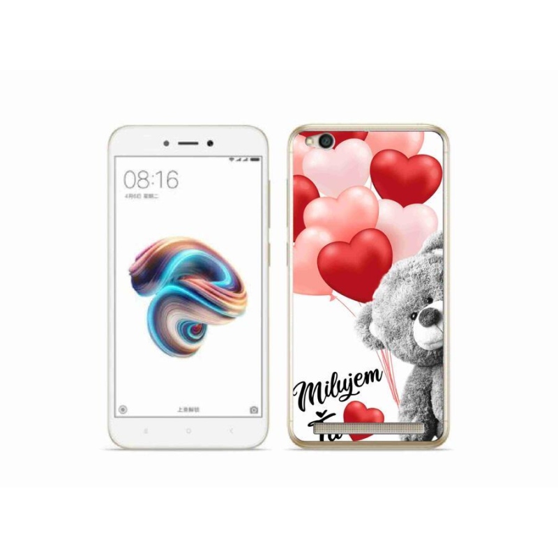 Gél tok mmCase a Xiaomi Redmi 5A számára - I love you