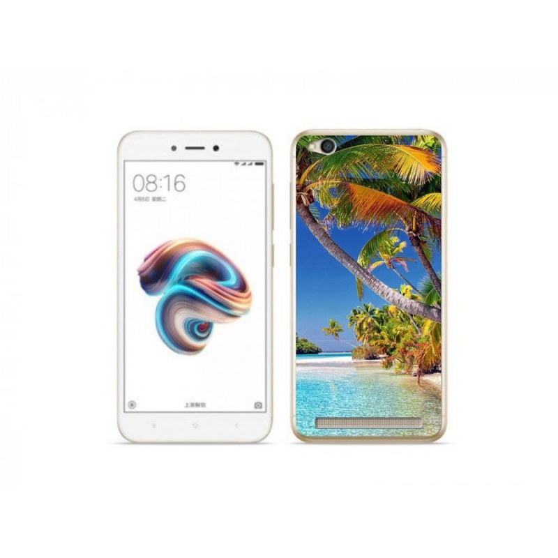 Gél tok mmCase a Xiaomi Redmi 5A számára - tengerparton