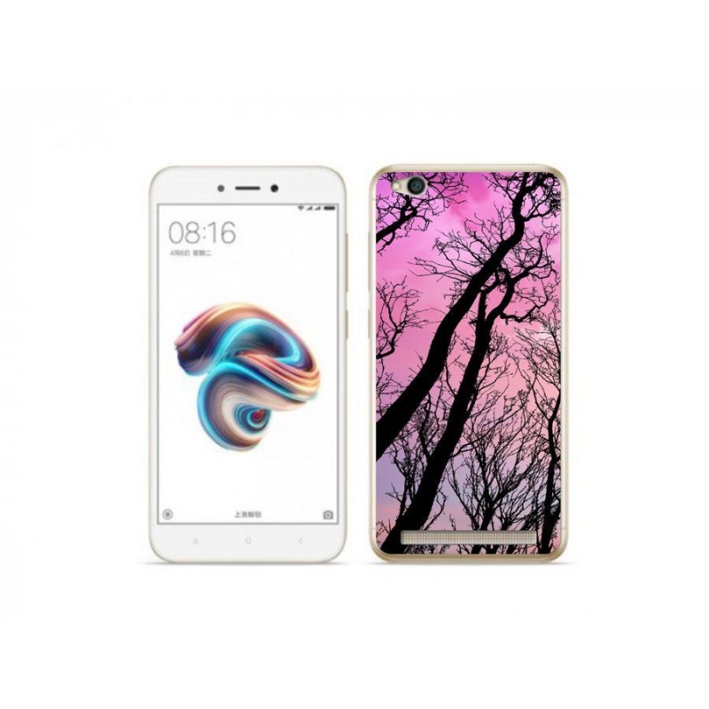 Gél tok mmCase a Xiaomi Redmi 5A számára - kidőlt fák