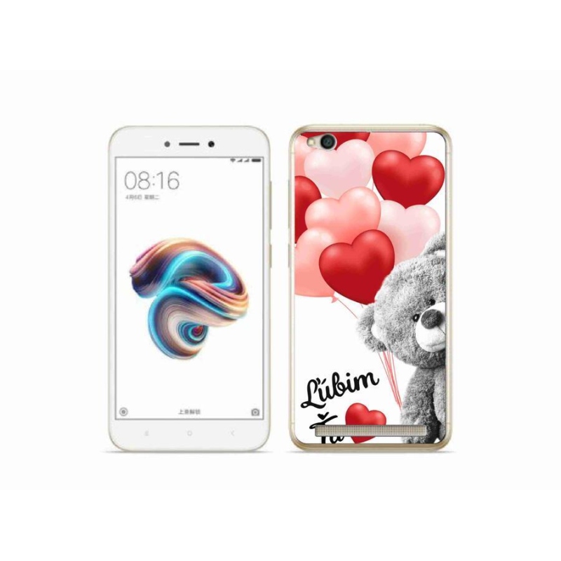 Gél tok mmCase a Xiaomi Redmi 5A számára - I love you en