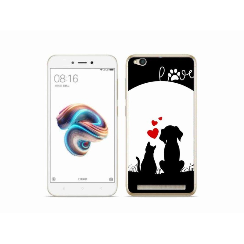 Gél tok mmCase a Xiaomi Redmi 5A számára - állati szeretet