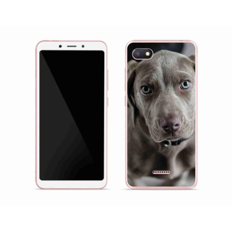 Gélhüvely mmCase a Xiaomi Redmi 6A számára - výmarský ohař