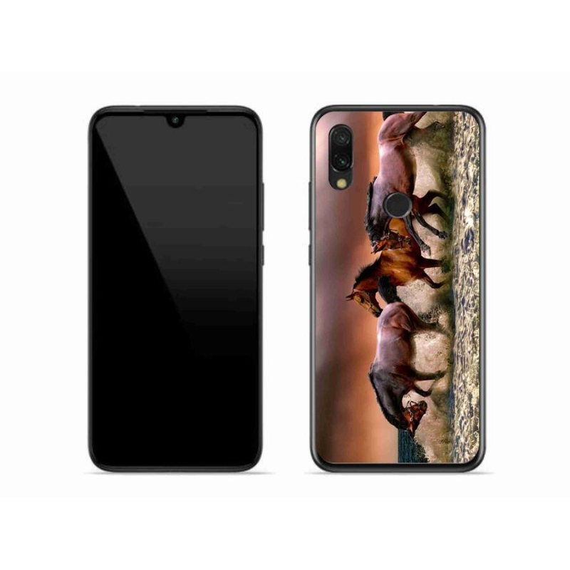 Gél tok mmCase a Xiaomi Redmi 7-hez - lovak 1