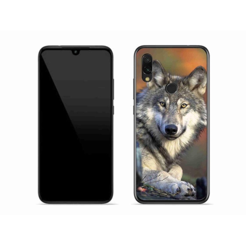 Gél tok mmCase a Xiaomi Redmi 7 - farkashoz