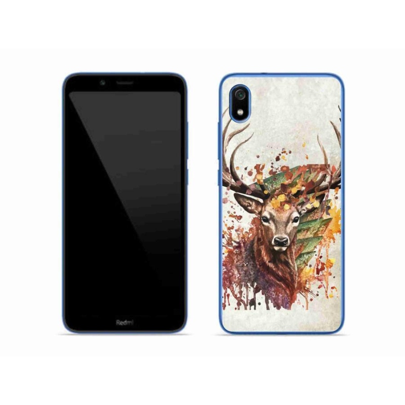 Gél tok mmCase a Xiaomi Redmi 7A számára - szarvas 1