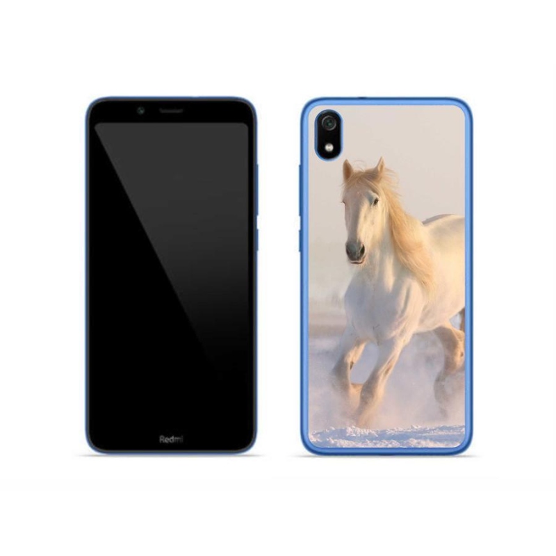 Gél tok mmCase a Xiaomi Redmi 7A számára - ló a hóban