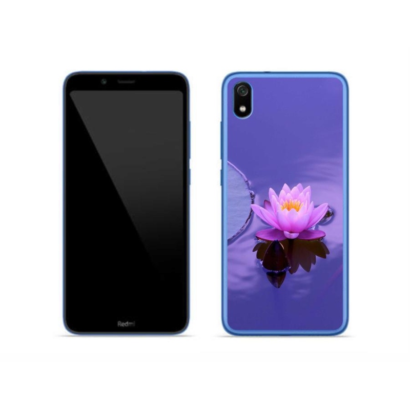 Gél tok mmCase a Xiaomi Redmi 7A számára - virág a vízen