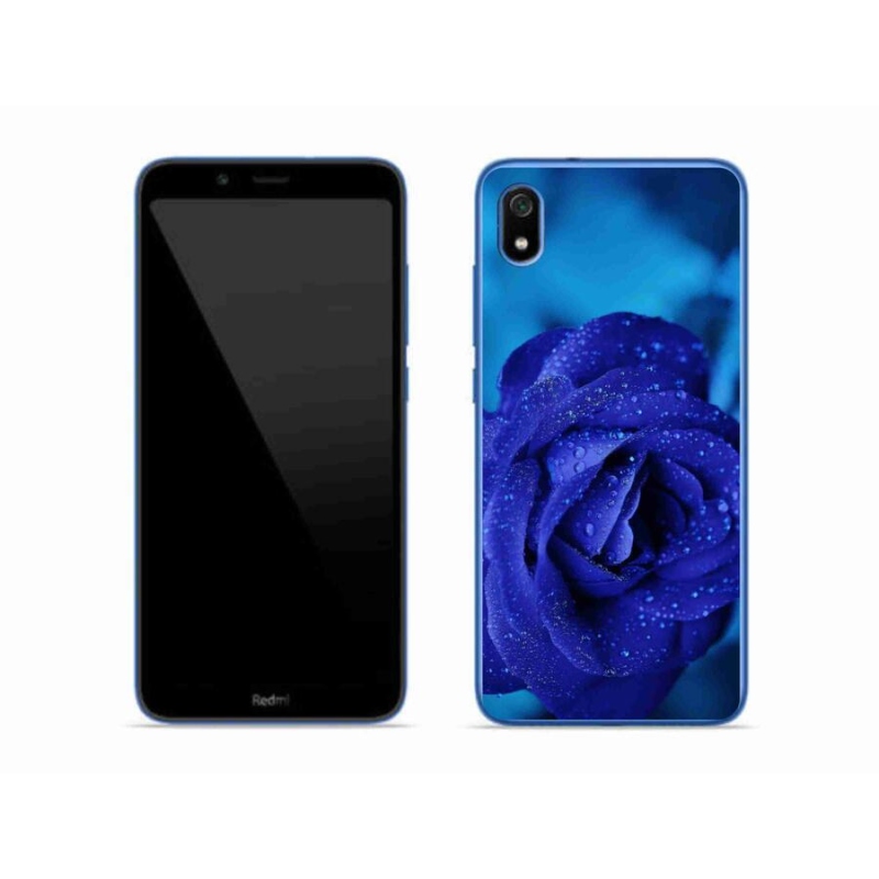 Gél tok mmCase a Xiaomi Redmi 7A-hoz - kék rózsa