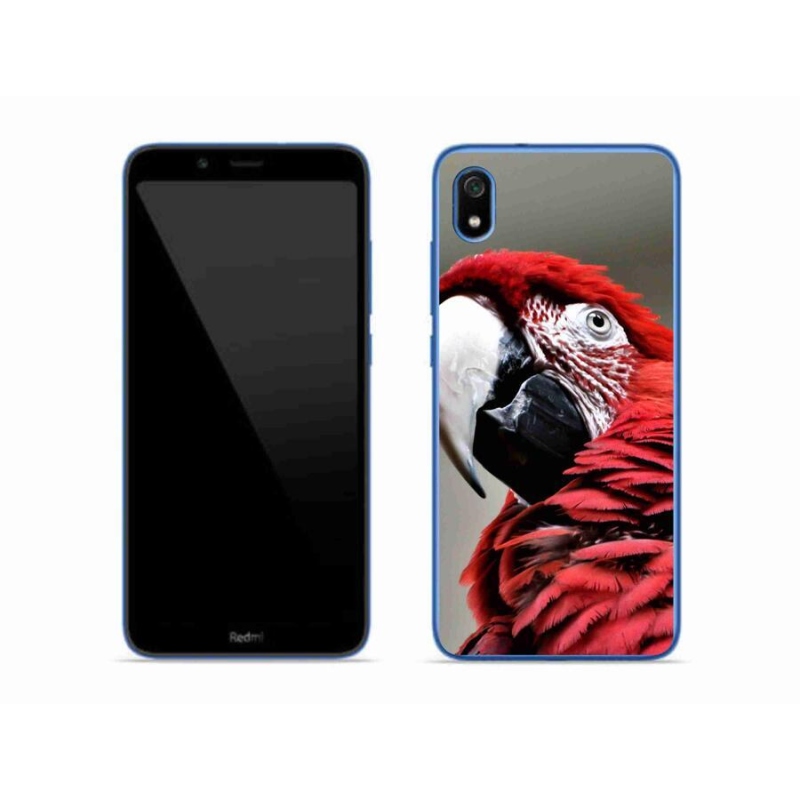 Gél tok mmCase a Xiaomi Redmi 7A-hoz - papagáj ara piros