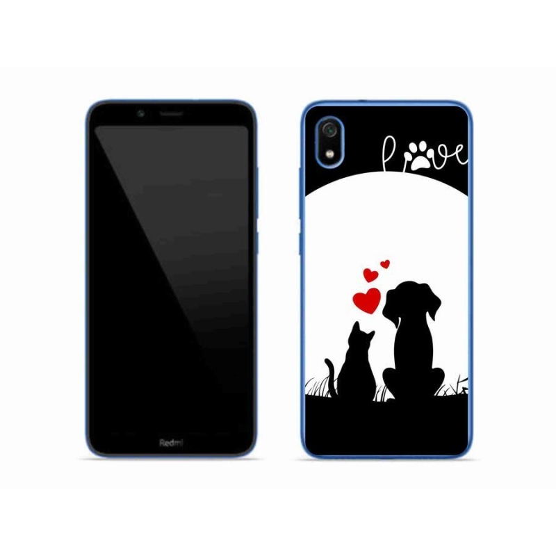 Gél tok mmCase a Xiaomi Redmi 7A számára - állati szeretet