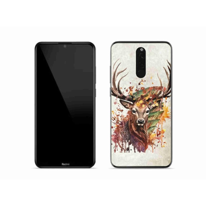 Gél tok mmCase a Xiaomi Redmi 8-hoz - szarvas 1