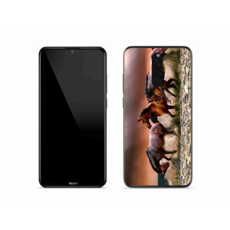 Gél tok mmCase a Xiaomi Redmi 8-hoz - lovak 1