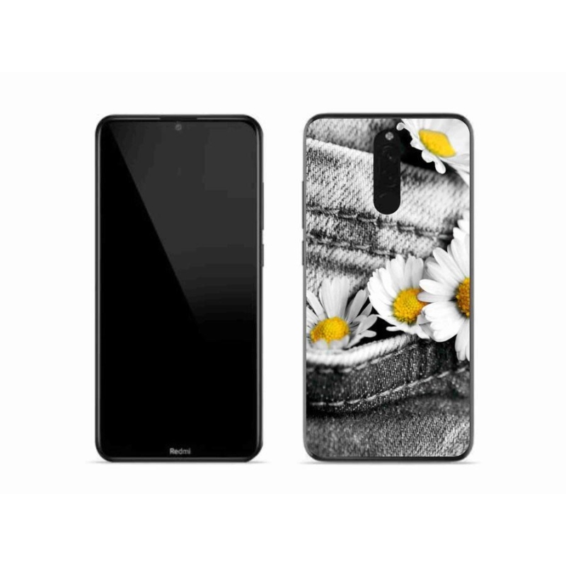 Gél tok mmCase a Xiaomi Redmi 8-hoz - Százszorszépek