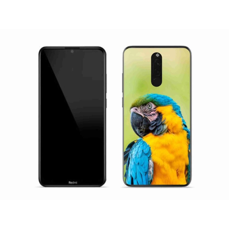 Gél tok mmCase a Xiaomi Redmi 8-hoz - papagáj ara 2