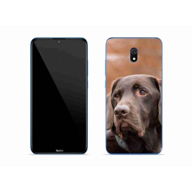 Gél tok mmCase a Xiaomi Redmi 8A-hoz - barna labrador