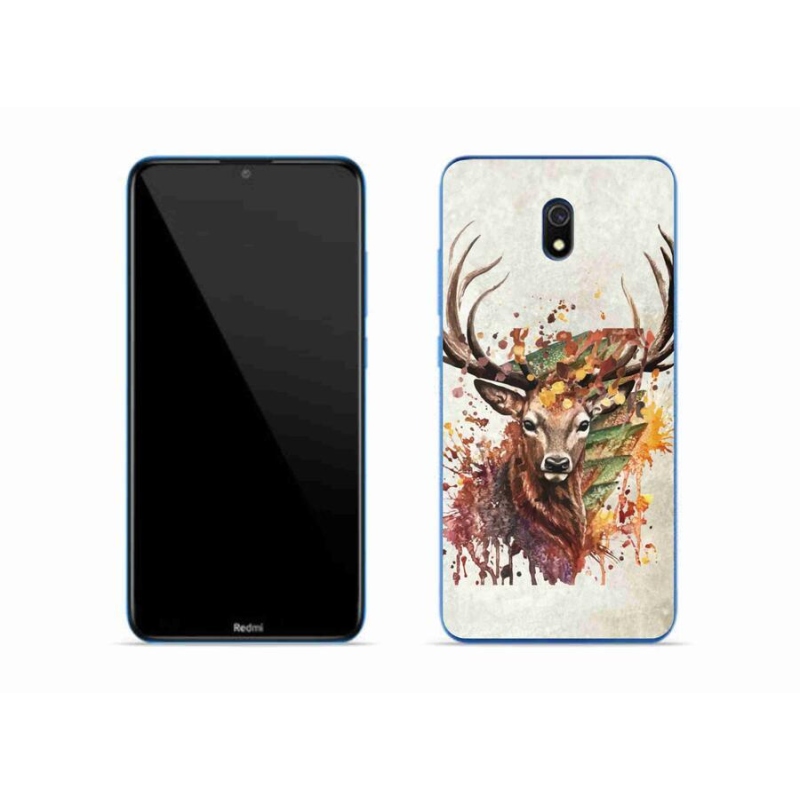 Gél tok mmCase a Xiaomi Redmi 8A számára - szarvas 1