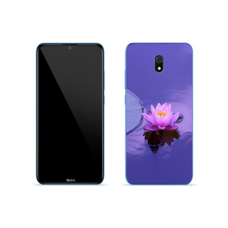Gél tok mmCase a Xiaomi Redmi 8A számára - virág a vízen