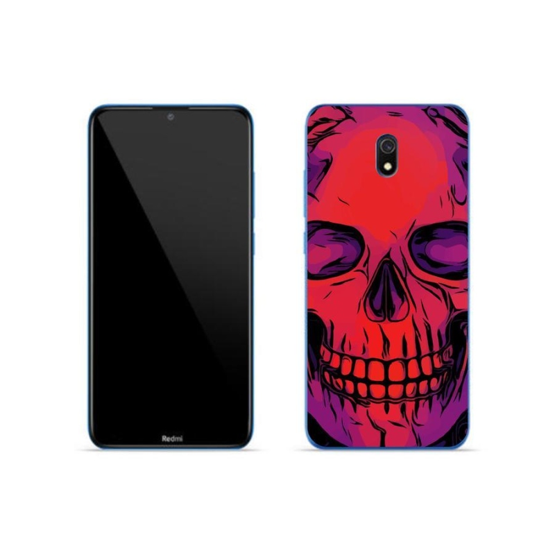 Gél tok mmCase a Xiaomi Redmi 8A számára - koponya