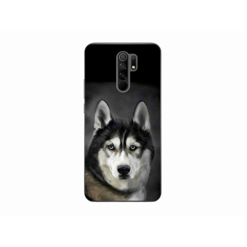 Gél tok mmCase a Xiaomi Redmi 9-hez - husky