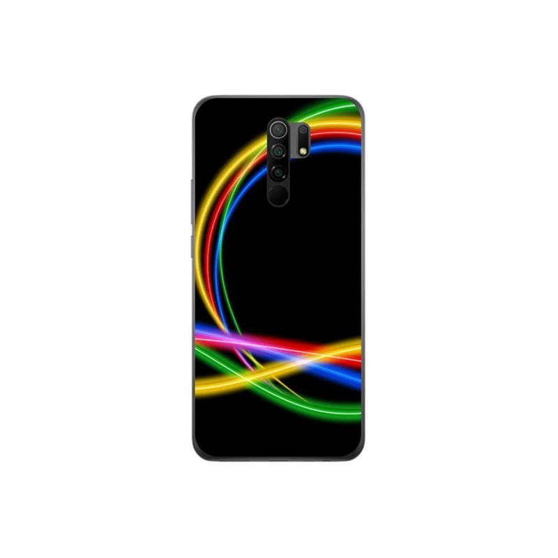 Gél tok mmCase a Xiaomi Redmi 9-hez - neon körök