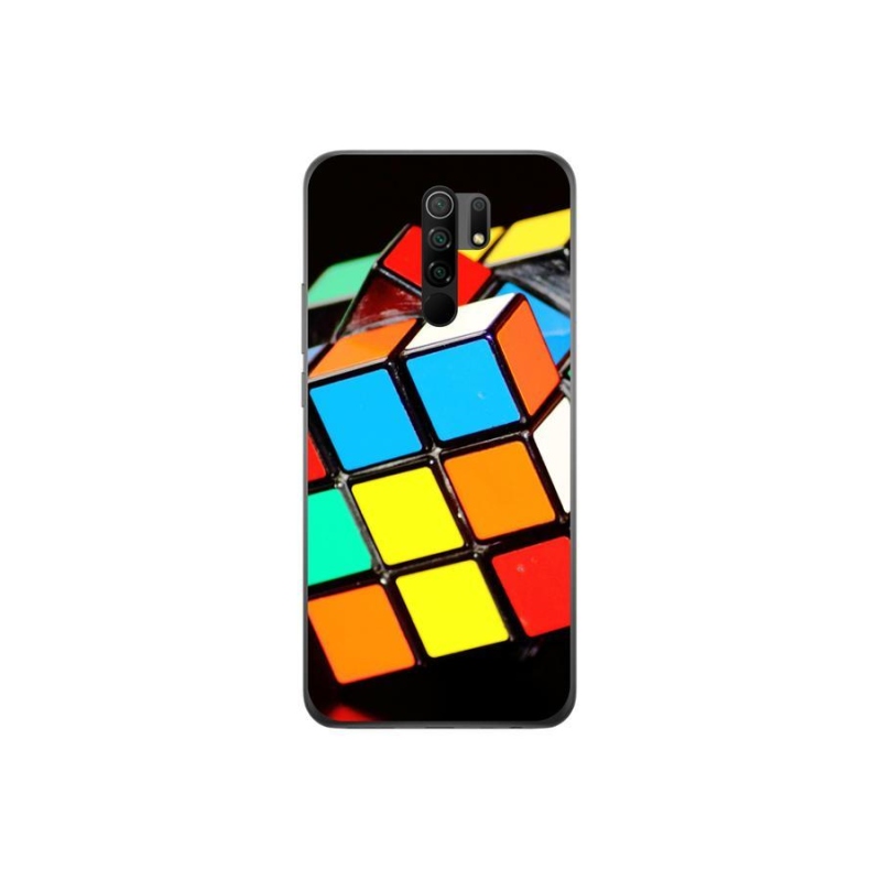 Gél tok mmCase a Xiaomi Redmi 9-hez - Rubik-kocka