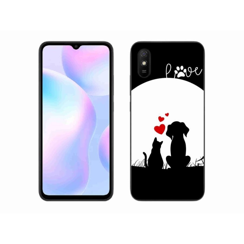 Gél tok mmCase a Xiaomi Redmi 9A számára - állati szeretet