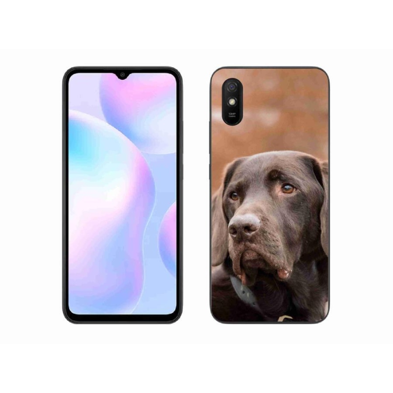 Gél tok mmCase a Xiaomi Redmi 9AT-hoz - barna labrador