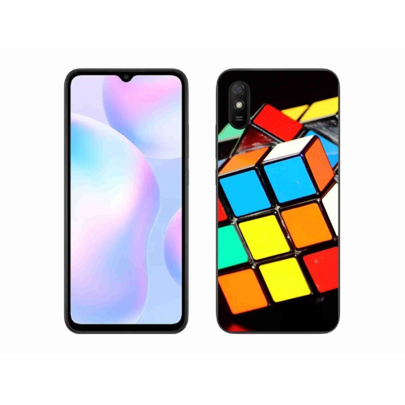 Gél tok mmCase a Xiaomi Redmi 9AT-hoz - Rubik-kocka