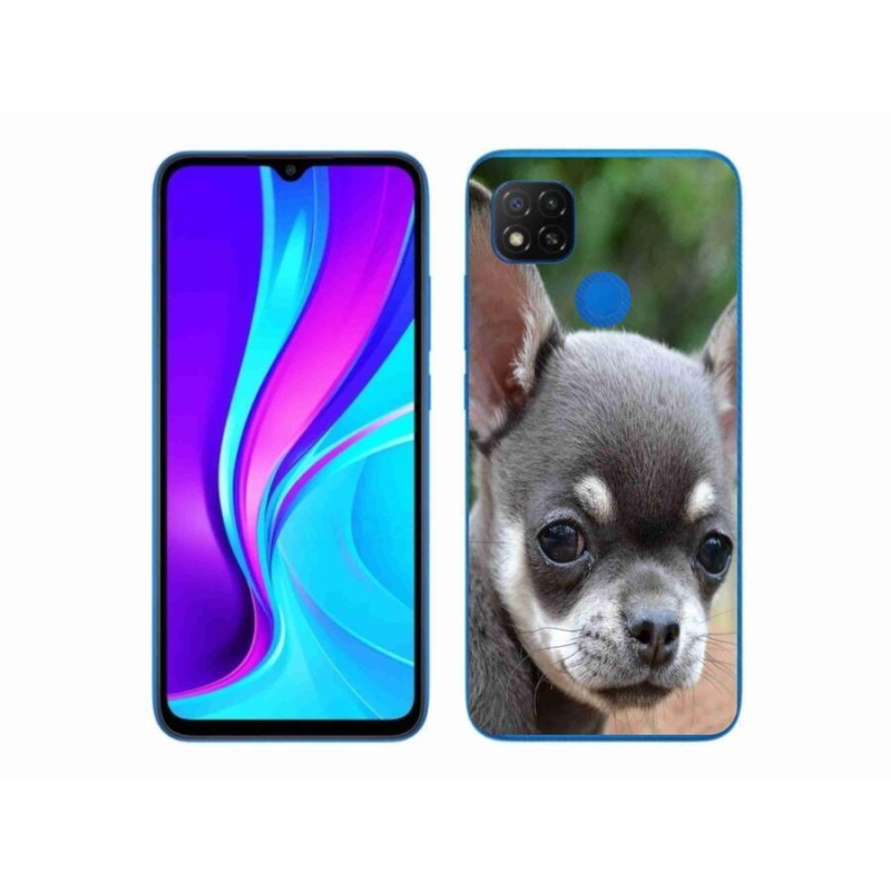 Gél tok mmCase a Xiaomi Redmi 9C számára - chihuahua