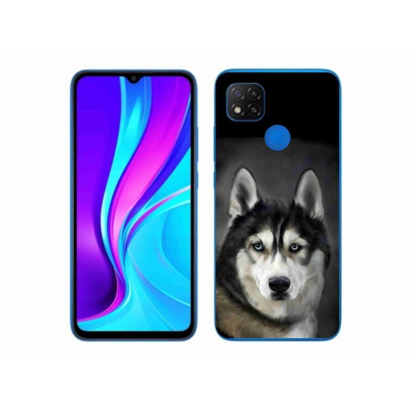 Gél tok mmCase a Xiaomi Redmi 9C-hez - husky