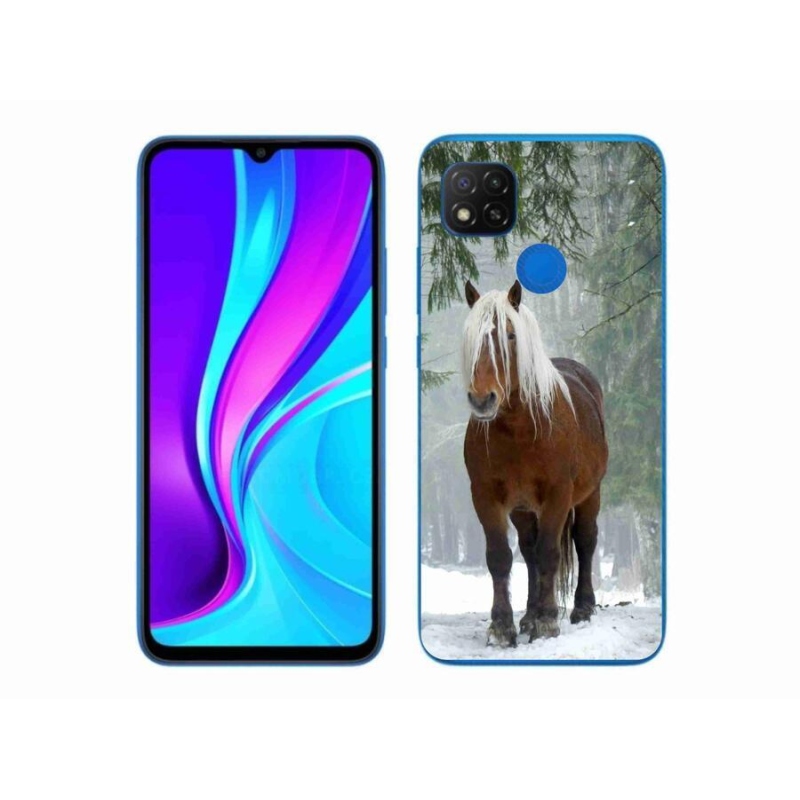 Gél tok mmCase a Xiaomi Redmi 9C-hez - ló az erdőben
