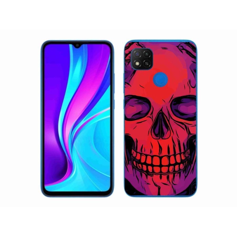Gél tok mmCase a Xiaomi Redmi 9C-hez - koponya