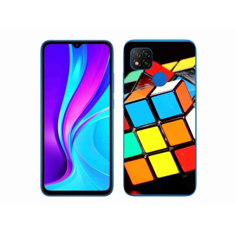 Gél tok mmCase a Xiaomi Redmi 9C-hez - Rubik-kocka