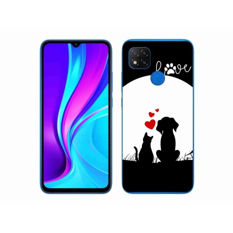 Gél tok mmCase a Xiaomi Redmi 9C-hez - állati szeretet